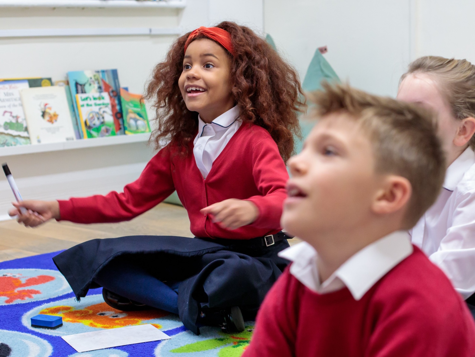 children in class